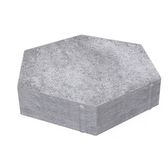 Oldcastle 12-in L x 10-in W x 2-in H Hexagon Rio Blend Concrete Patio Stone | Lowe's