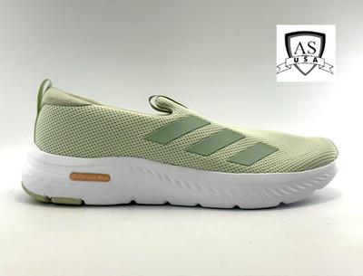 Adidas Cloudfoam Move Lounger Slip On Womens Size 8.5 Green Comfort Shoes JH6312 | eBay | eBay US