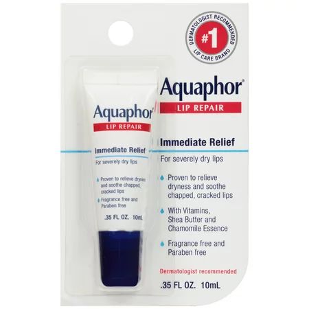 Aquaphor Lip Repair .35 fl. oz. Carded Pack | Walmart (US)