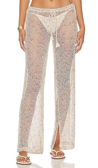 x Hanna Montazami Kai Pant in Along The Coast Mesh | Revolve Clothing (Global)