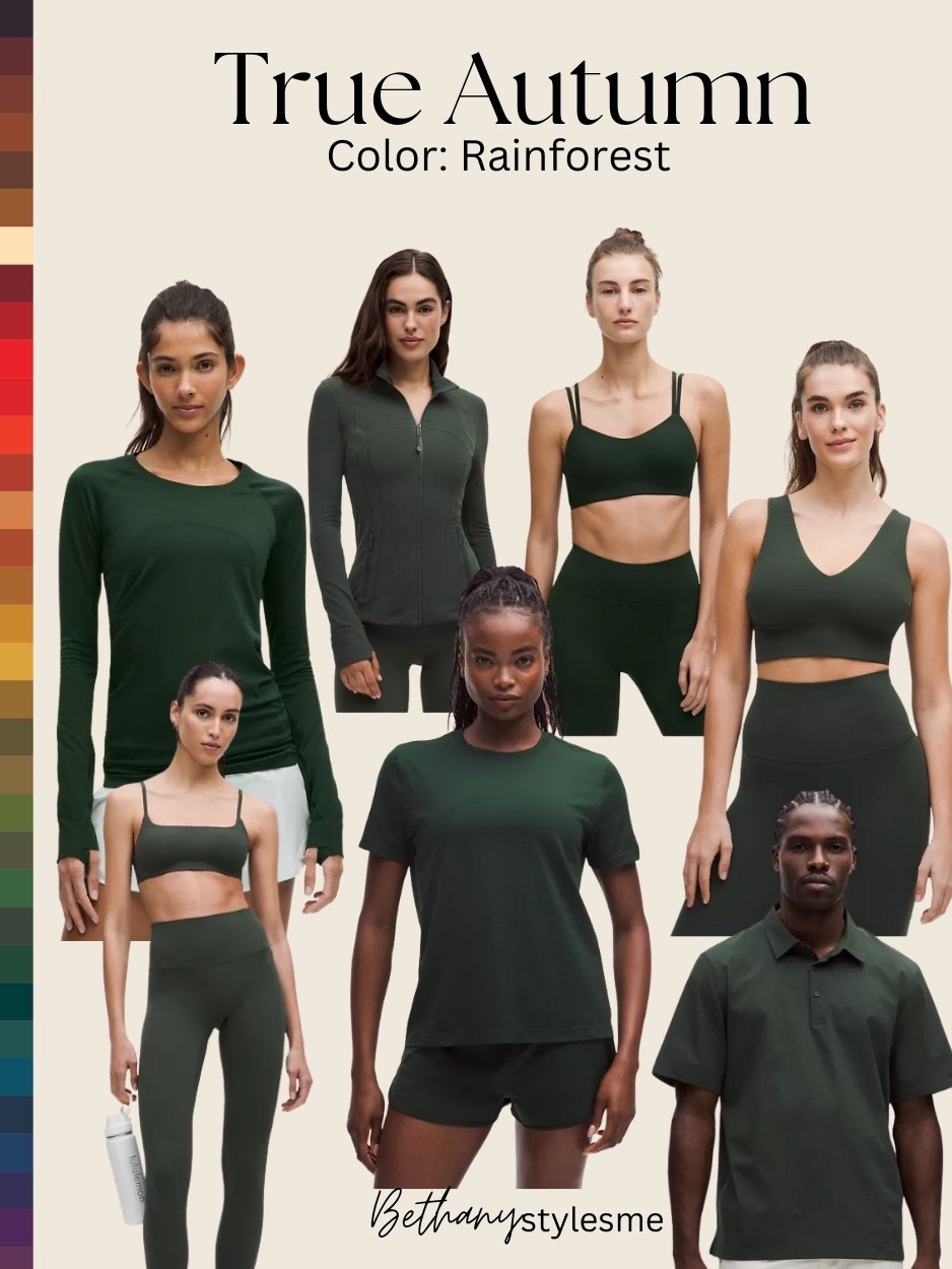 Lululemon rainforest green is a dream for autumns! 

#LTKActive #LTKSeasonal #LTKGiftGuide