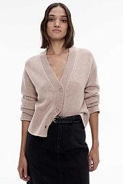 Wool Blend Button Knit Cardigan | Witchery (AU)