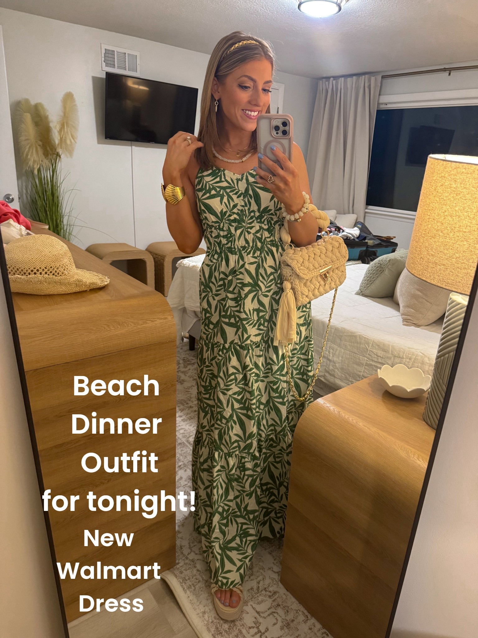 Beach dinner nights just got an upgrade 🌴✨ This new Walmart mini dress is officially a favorite — the print, the fit, the effortless vibe… I’m obsessed. It looks so much more expensive than it is and feels perfect for warm coastal evenings.

Runs true to size (I’m 5’2 for reference!) and comes in several gorgeous colors — you’ll want more than one. Easy to dress up with wedges and a statement bag or keep it casual with flats for a sunset stroll 🤍

Such a good find for vacation, summer dinners, and everyday chic moments ☀️

#walmartfashion #walmartfinds #affordablefashion #beachoutfit #vacationstyle #summerstyle #resortwear #coastalstyle #ootd #outfitinspo #budgetfashion #walmartstyle #summerdress #beachdinner #everydaystyle

#LTKootd #LTKTravel #LTKPetite