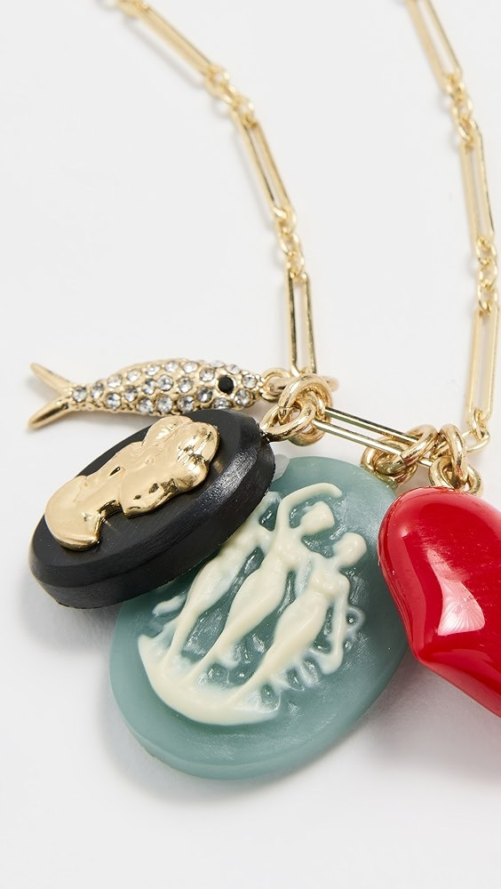 Cameo Charm Necklace | Shopbop