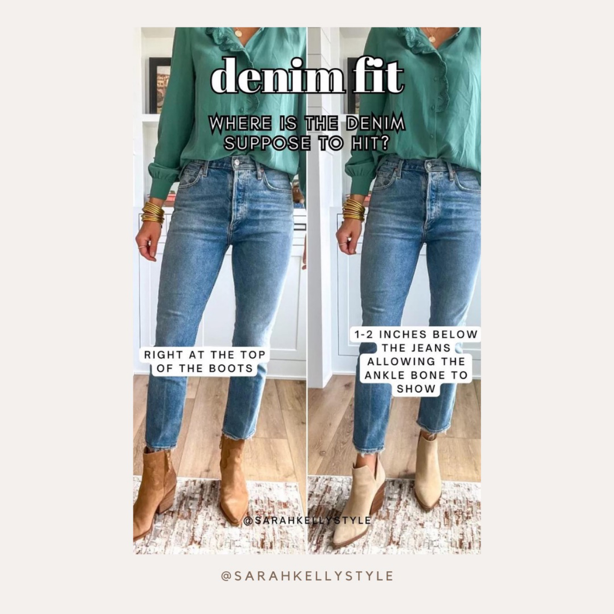 Sarah’s denim fit tips, fall denim guide, Sarah Kelly Style

#LTKFind #LTKstyletip #LTKSeasonal