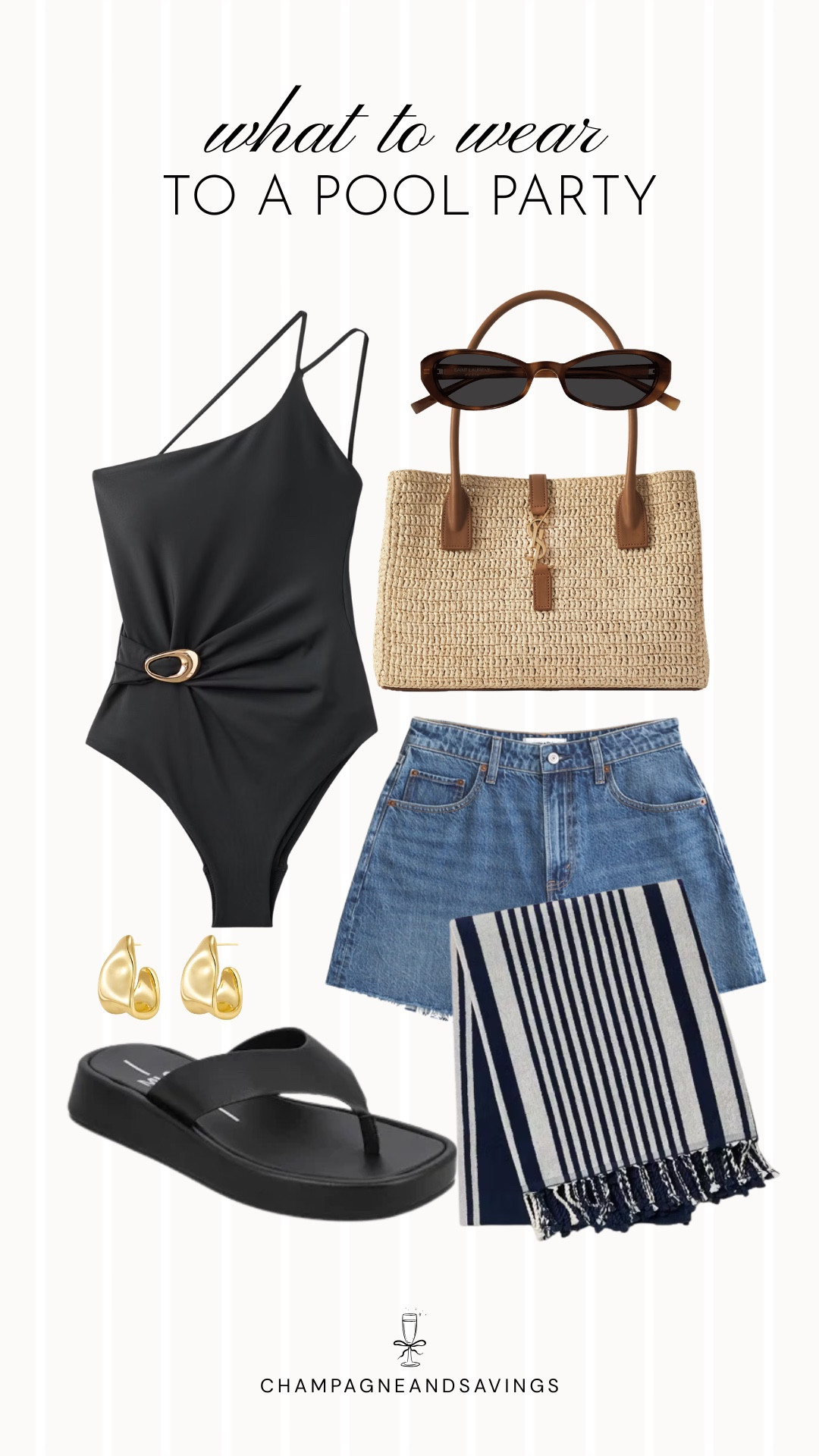 Pool party outfitt

#LTKootd #LTKSwim