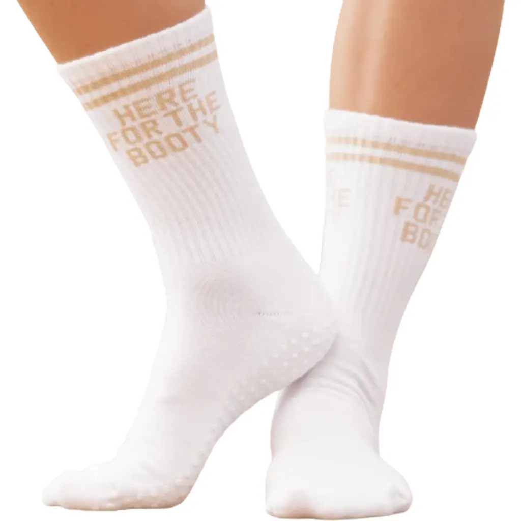 Souls. Saying Crew Grip Socks in White at Nordstrom, Size Small | Nordstrom