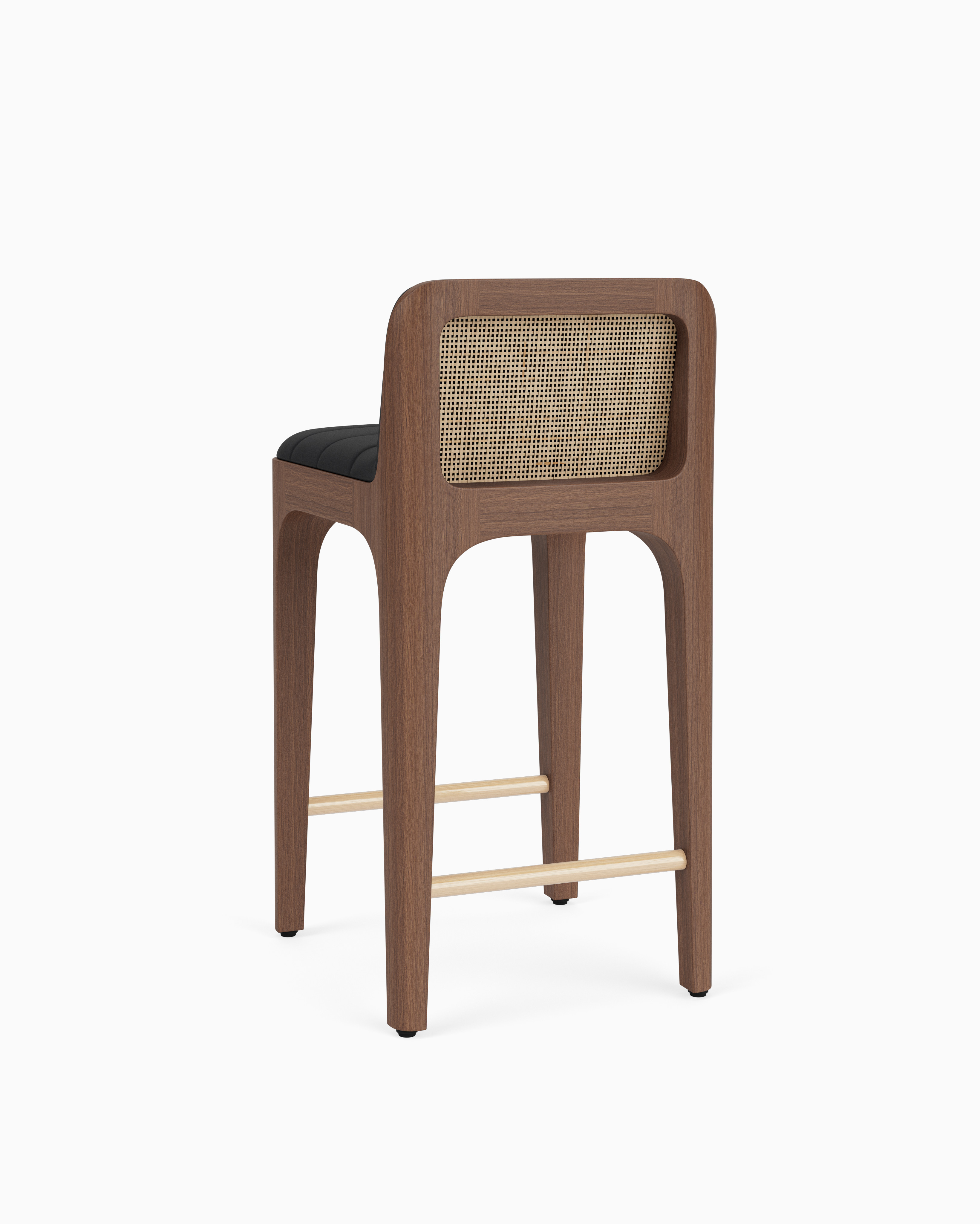 Canyon Counter Stool | Modern Counter Stools in Leather or Velvet | Denver Modern