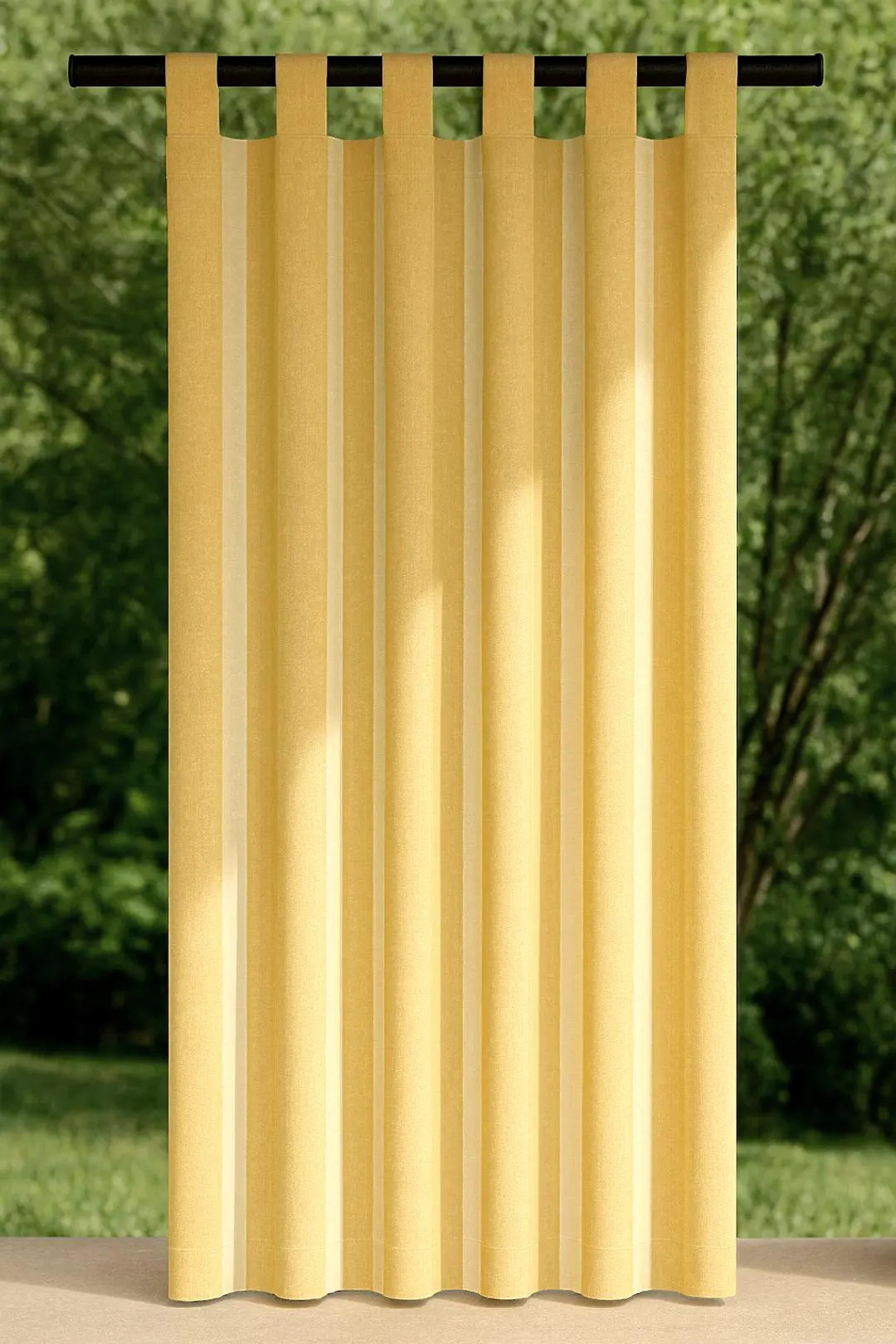 Custom Sunbrella® Loop-tab Outdoor Curtain Panel – Extra Long Indoor/outdoor Drapes for Patio,... | Etsy (US)