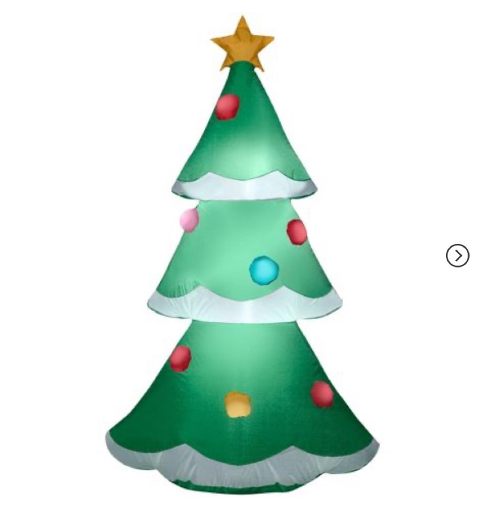 Christmas tree inflatable at Target! Christmas yard decor! Christmas outdoor decor! 