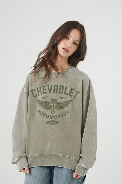 Chevrolet Fleece Graphic Pullover | Forever 21 (US)