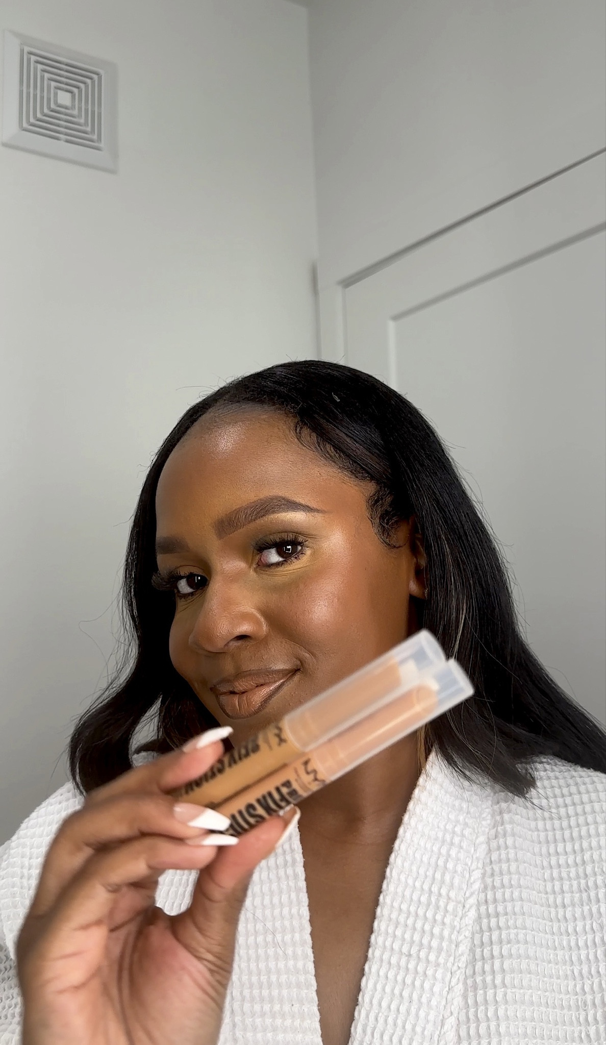 NYX Pro Fix Stick Concealer. I’m wearing color Cinnamon and Classic Tan! Very hydrating and smooth application! Love! 

#LTKbeauty #LTKfindsunder100