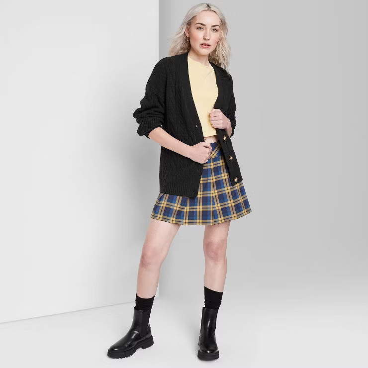 Women's Oversized Boyfriend Cardigan - Wild Fable™ | Target