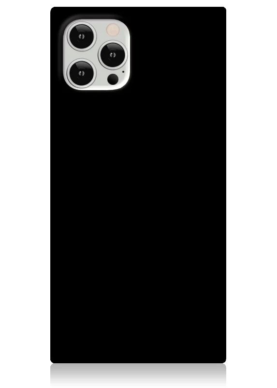 Black Patent SQUARE iPhone Case | FLAUNT