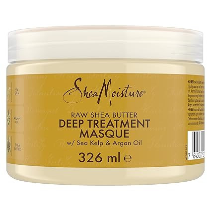 SHEA MOISTURE Moisture Deep Mask Made of Untreated Shea Butter, 326 ml (Pack of 1) | Amazon (DE)