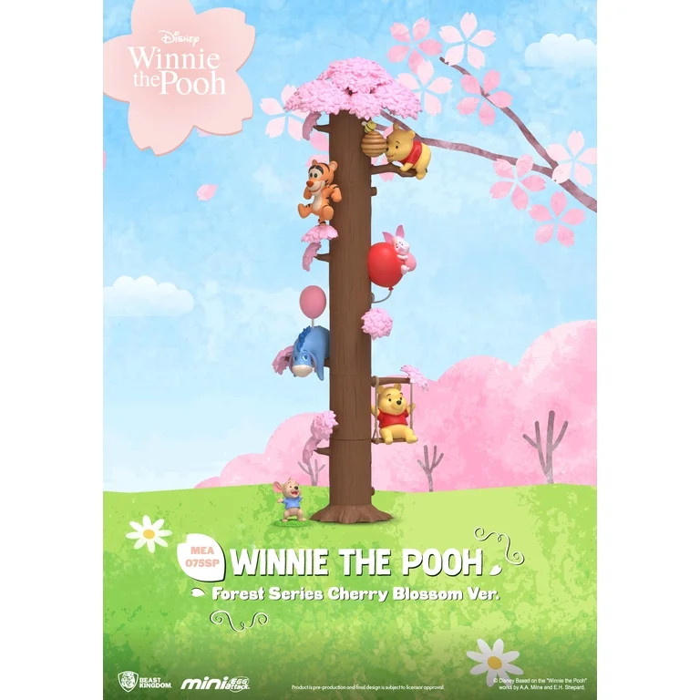 Winnie the Pooh Forest series Cherry blossom Ver. Blind Box (Mini Egg Attack) | Walmart (US)