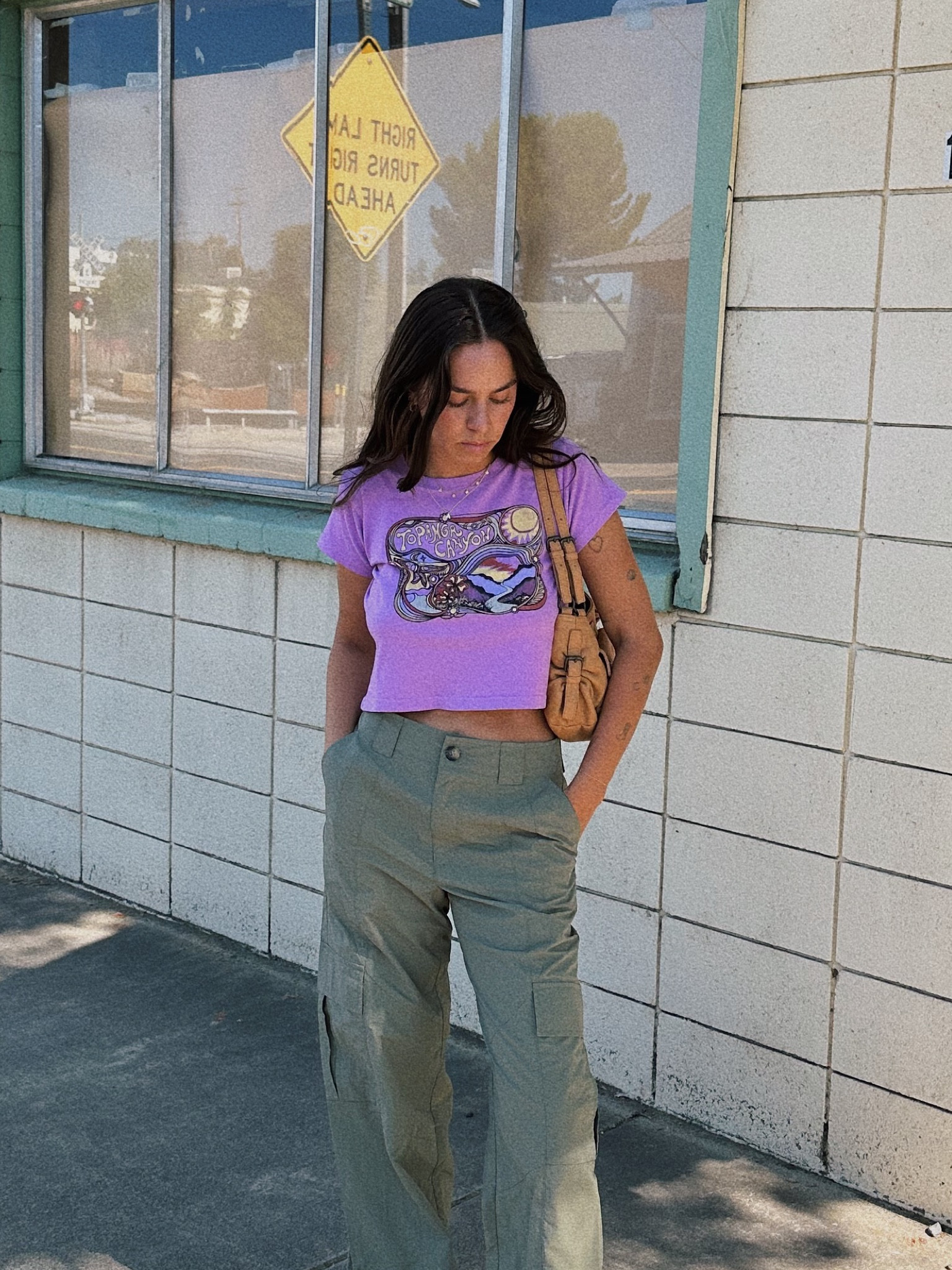 topanga baby tee 💜