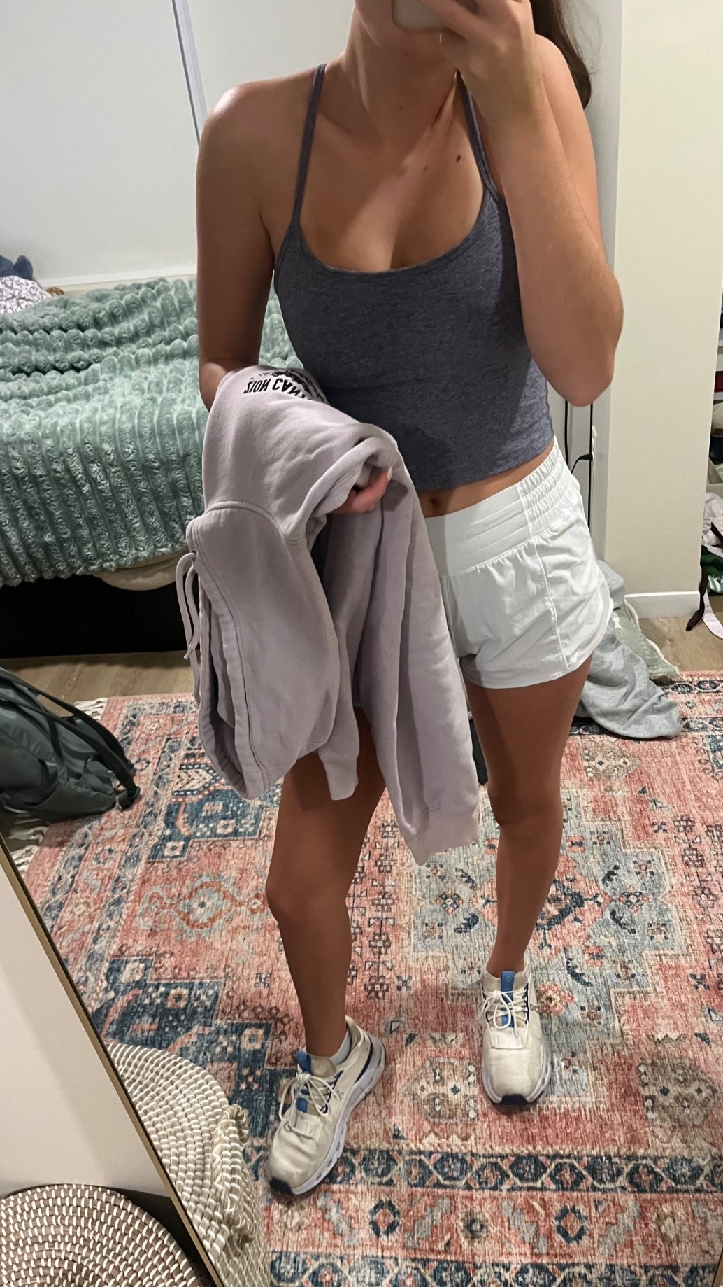 Gym ootd

Lululemon, beyond yoga, on clouds, gym, workout, yoga, run, walking, sweatshirt, tank top, workout shorts 

#LTKSeasonal #LTKStyleTip #LTKActive