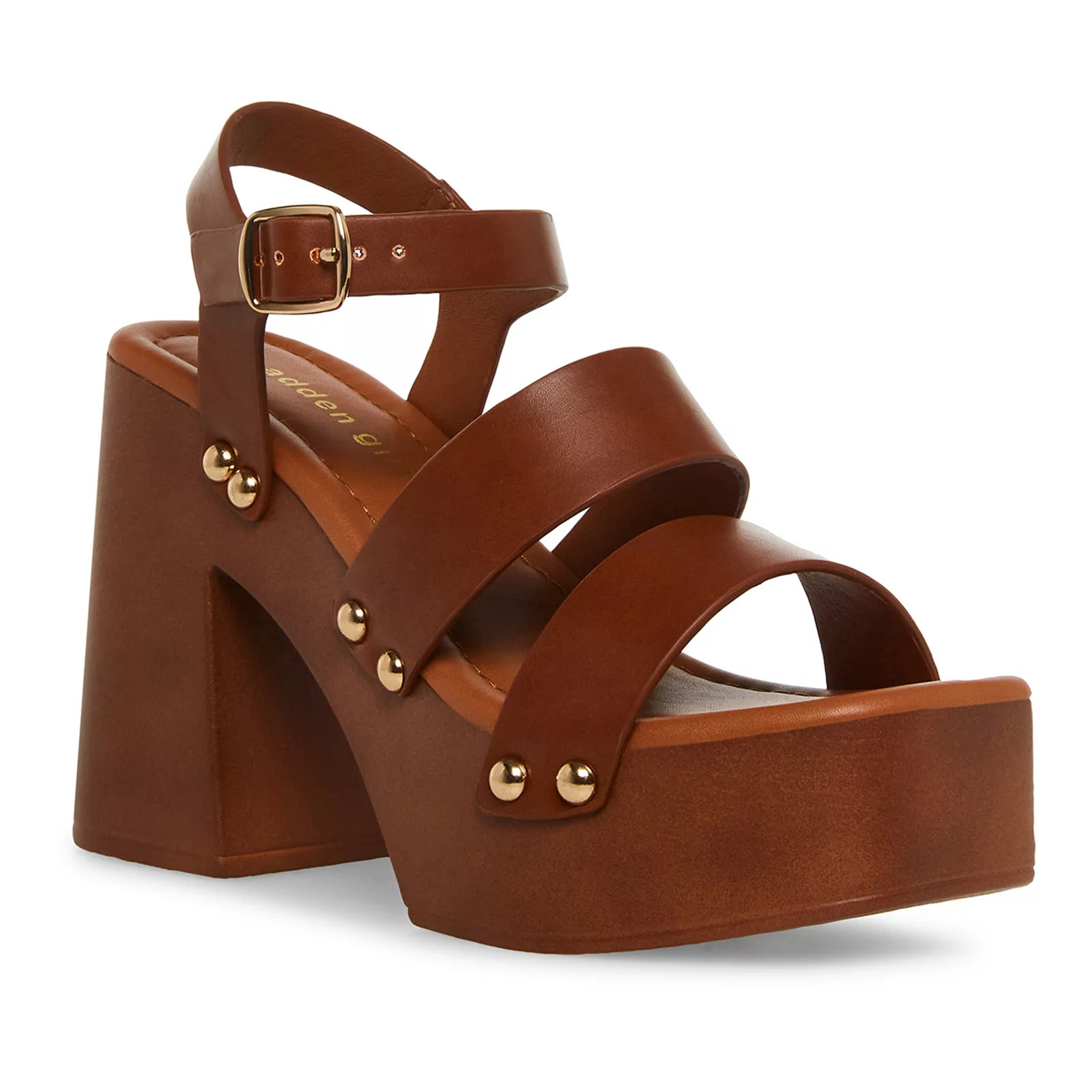 madden girl Greenville Women's Platform Dress Sandals, Size: 5.5, Med Brown | Kohl's
