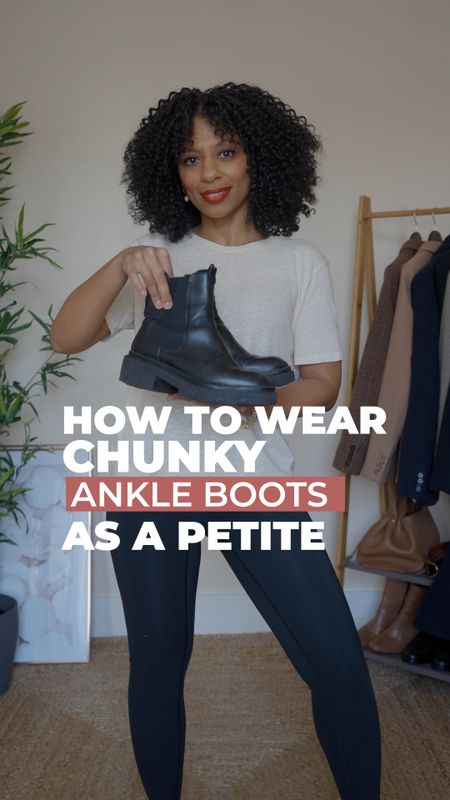 How to wear chunky ankle boots as a petite. 

Chelsea boots, chunky boots, petite fashion, petite style 

#LTKstyletip #LTKeurope #LTKshoecrush
