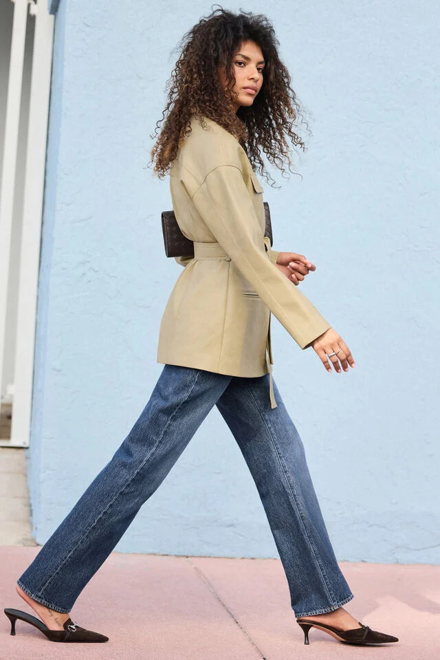 Cara High Rise Straight Jeans | Dynamite Clothing