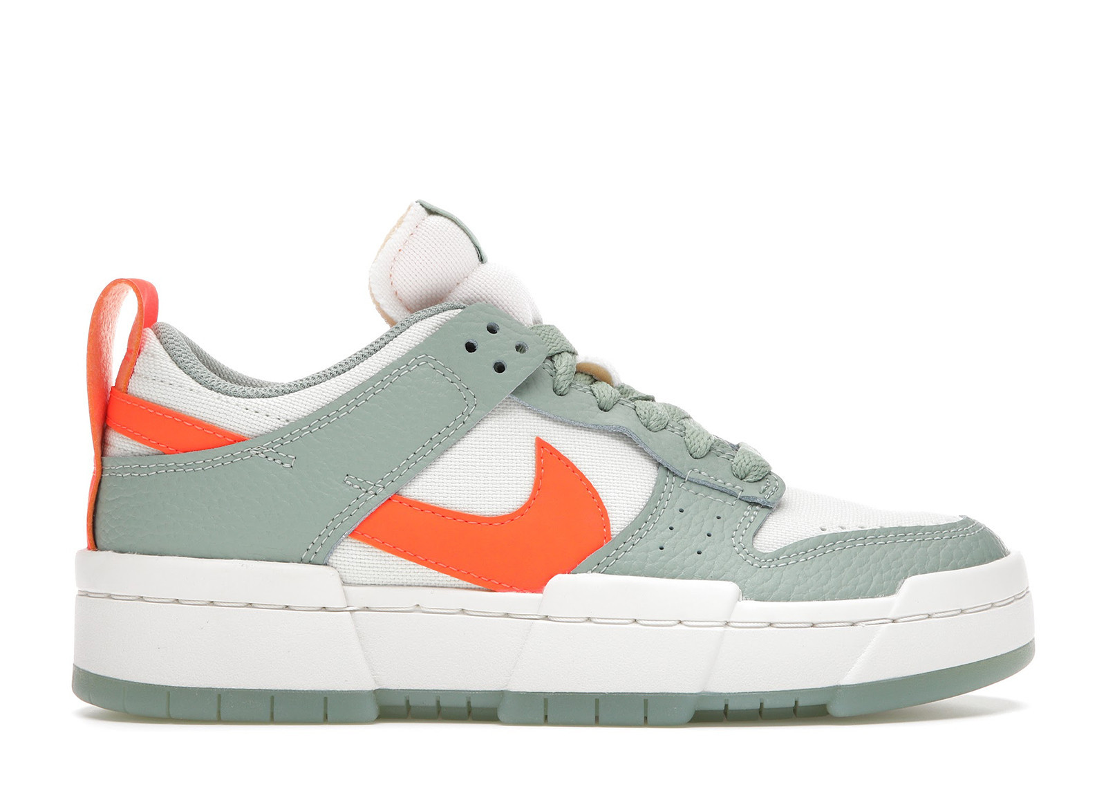 Nike Dunk Low Disrupt (Women's) Sneakers in Sea Glass/Hyper Crimson/Steam | StockX