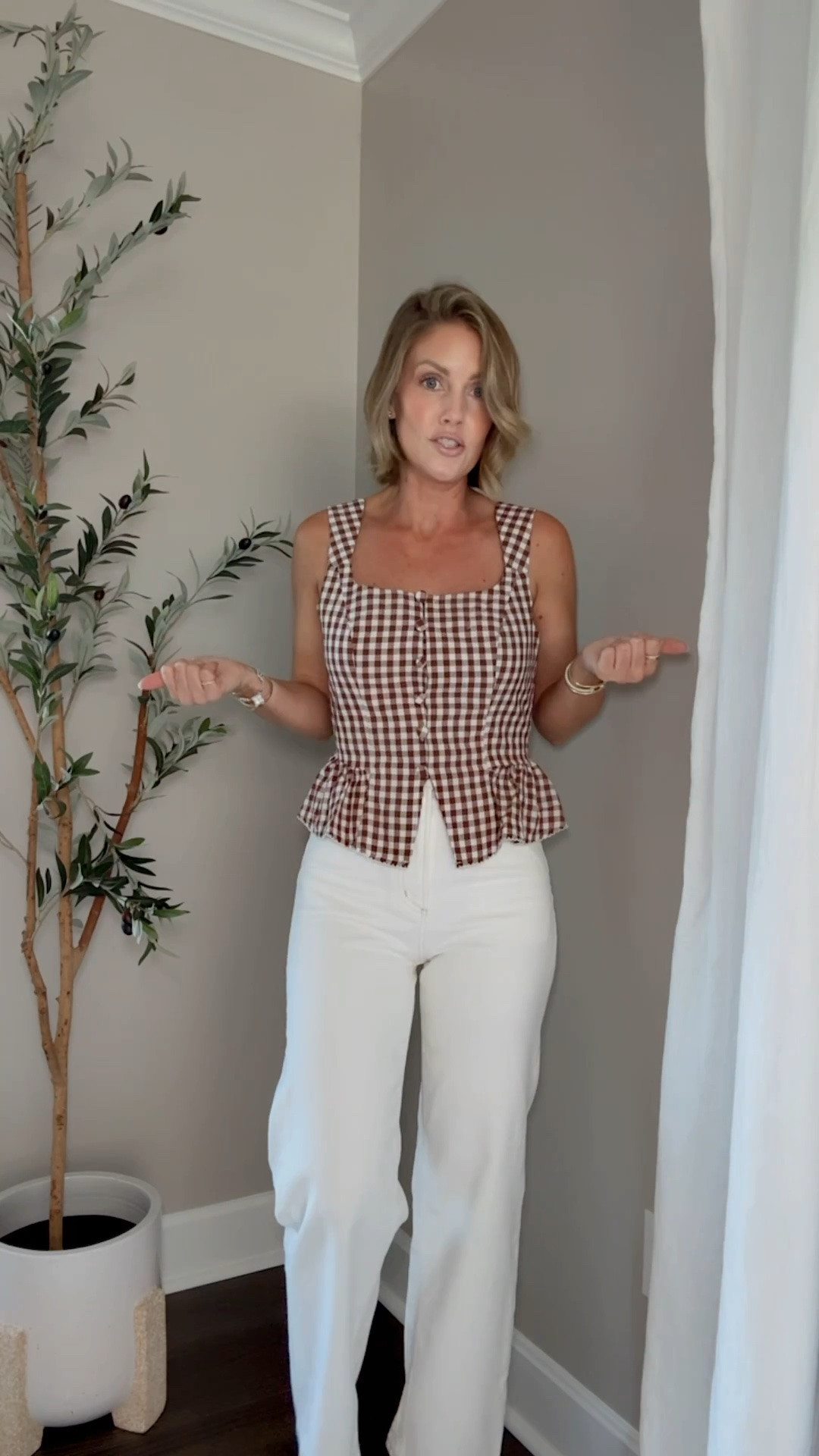 Love this Target set! I’m wearing the XS - if between sizes you could size down / 24 jeans

#LTKootd #LTKPetite #LTKOver40