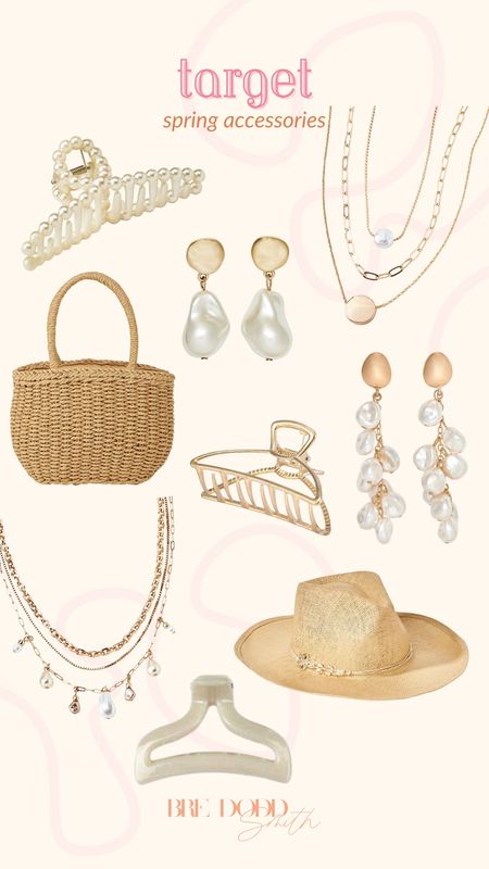 Target spring accessories!! I’m loving the pearl jewelry for the spring & the hat is so cute!!

Target, spring accessories, Target jewelry, beauty, spring style, vacation style, necklaces, claw clips

#LTKSeasonal #LTKfindsunder100 #LTKstyletip