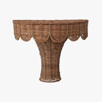 Effie Scalloped Rattan Wall Bracket | Dear Keaton