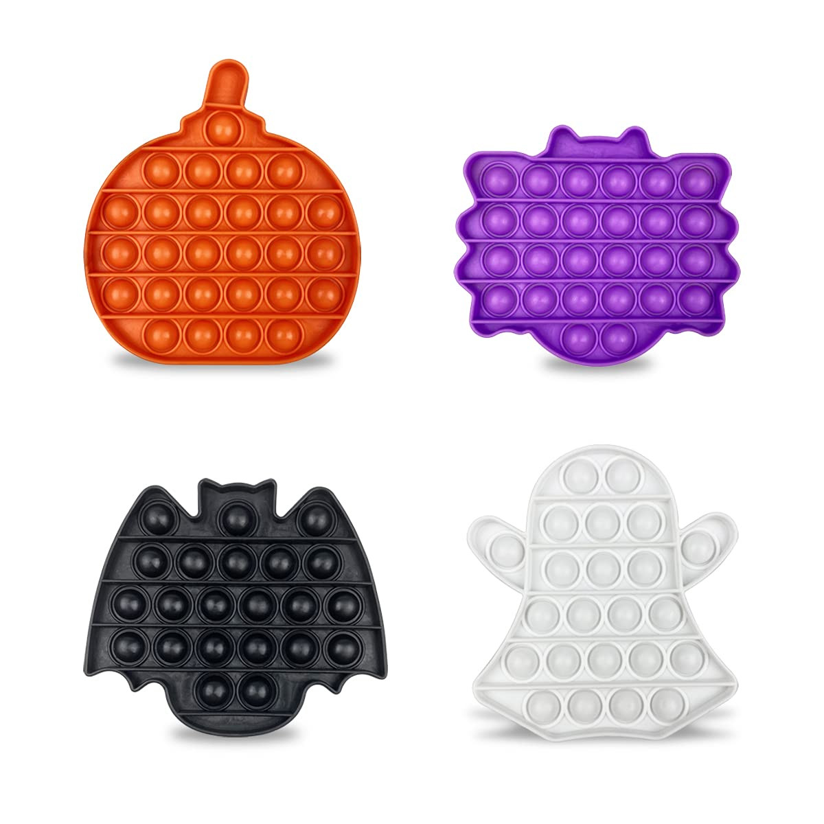 Jofan 4 Pack Halloween Fidget Sensory Pop Toys Packs for Kids Girls Boys Halloween Party Favors H... | Amazon (US)