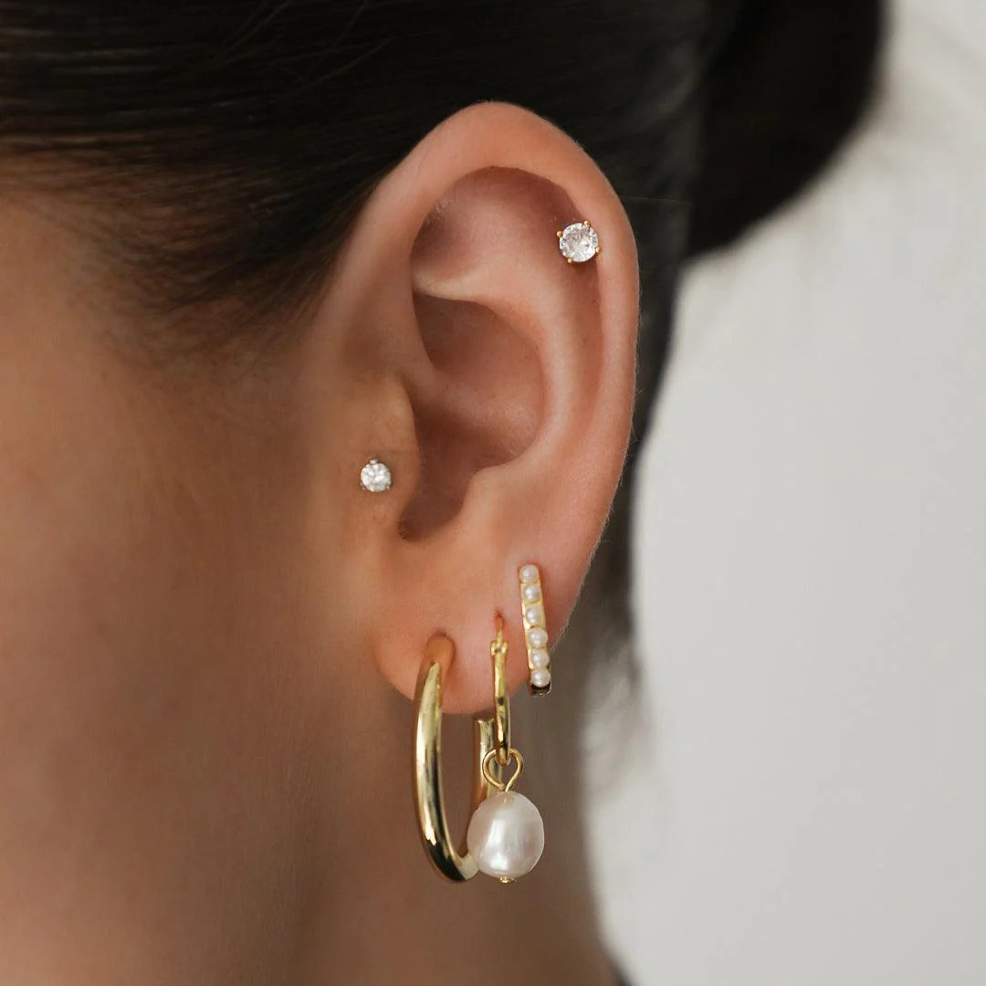 Pure Pearl Earrings | Evry Jewels