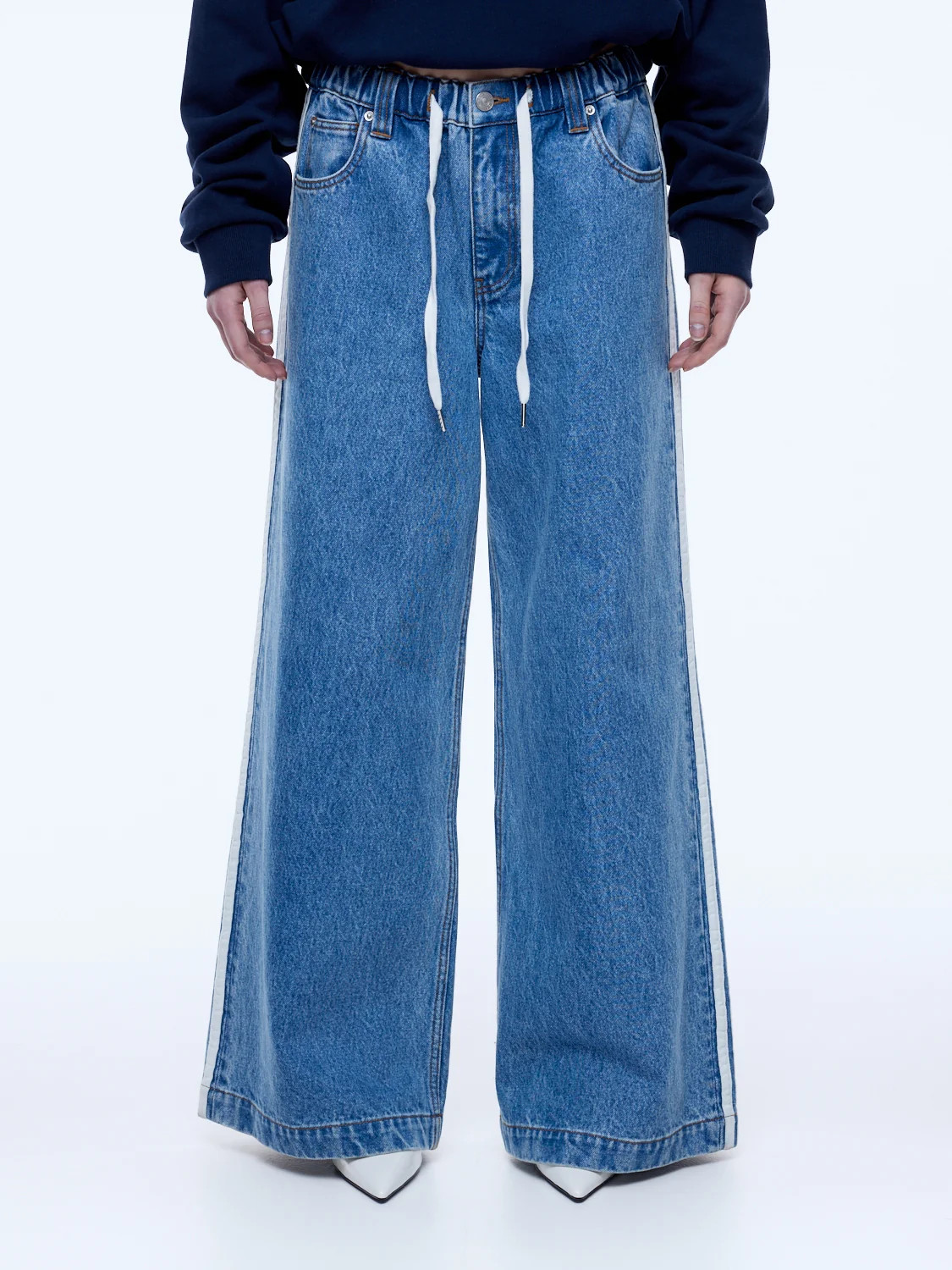 SOPHIE WIDE LEG JEAN | Ena Pelly