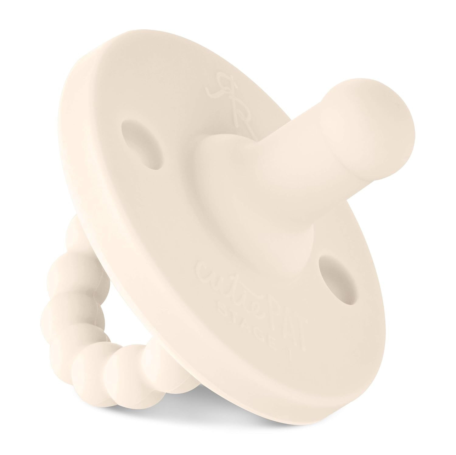 Ryan & Rose Cutie PAT Pacifier Teether (Stage 1, Ivory) | Amazon (US)