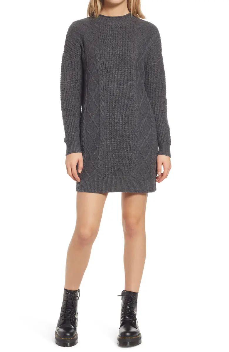 Cable Knit Sweater Dress | Nordstrom | Nordstrom