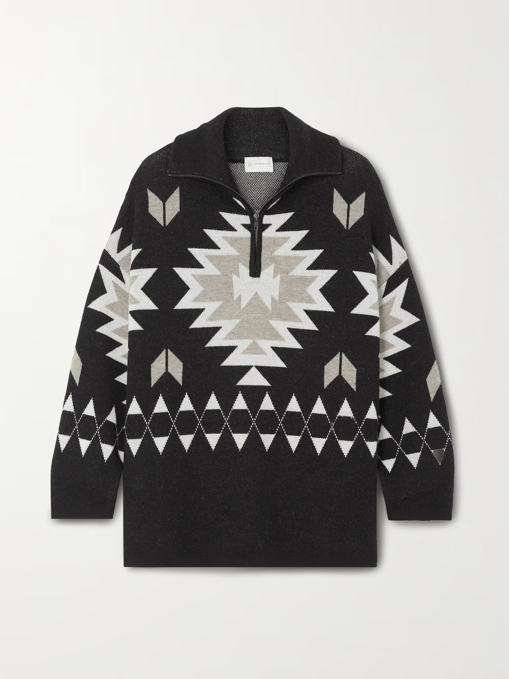 WE NORWEGIANS Haldi merino wool intarsia sweater | NET-A-PORTER | NET-A-PORTER (US)
