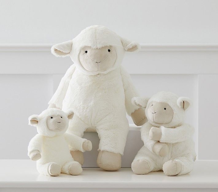 Lamb Critter Plush Collection | Pottery Barn Kids