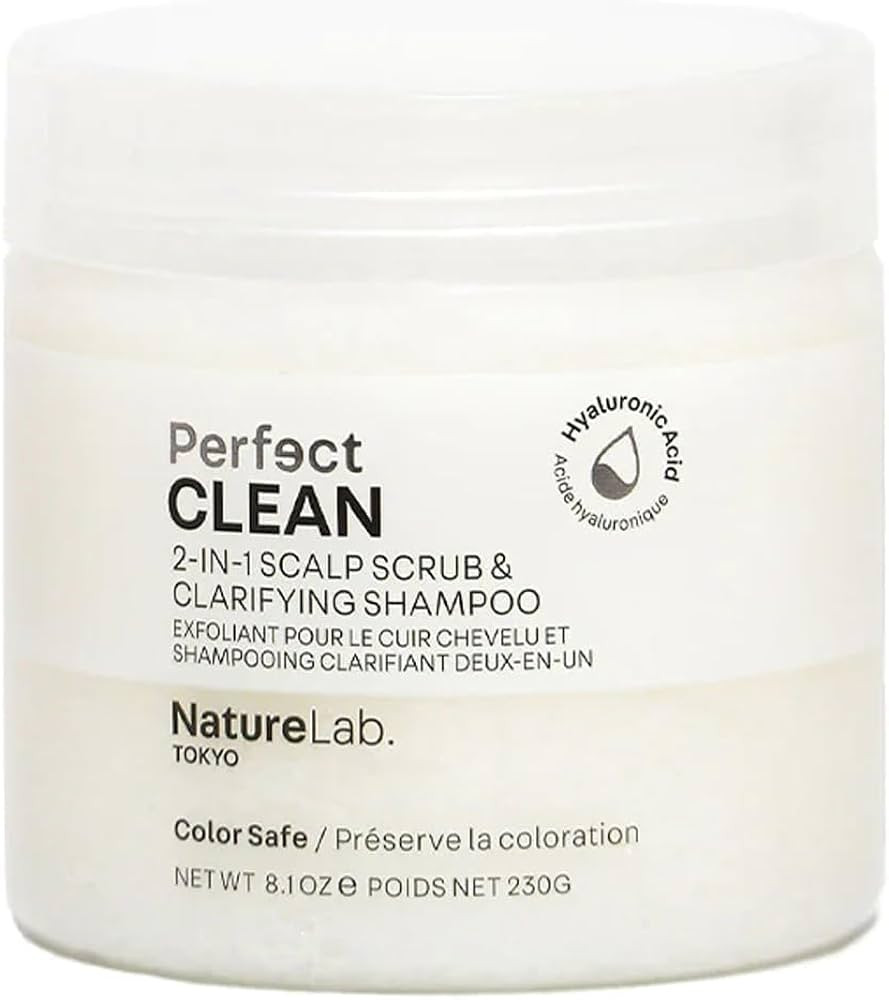NatureLab Tokyo Perfect Clean Clarifying Scalp Scrub: 2-in-1 Shampoo and Scalp Scrub Hair Treatme... | Amazon (US)