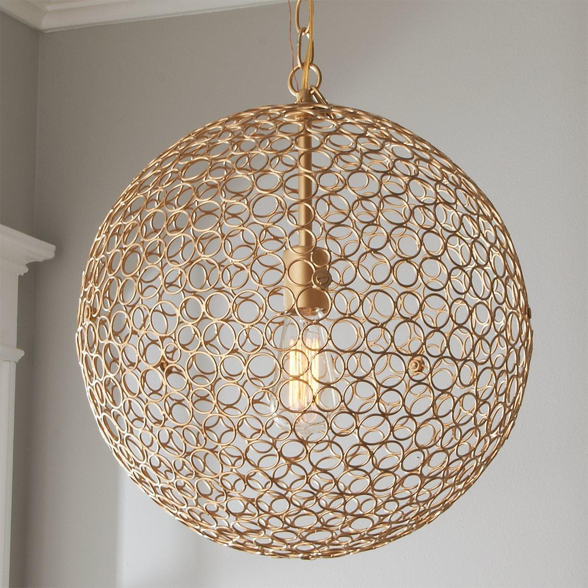Circles Sphere Pendant - Medium | Shades of Light