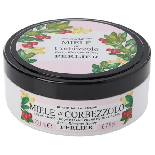 Perlier Berry Blossom Honey Body Cream, 6.7 fl oz, Moisturizing Formula with Italian Honey | Amazon (US)
