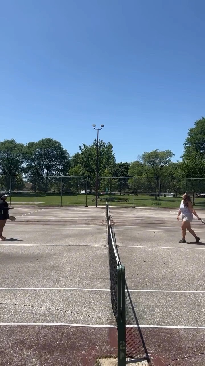 POV: Your 34 and starting a new hobby. 🏓🎾 #pickleball 

I guess we are all starting to play. Not gonna lie… I had a ball.😭 Have you ever tried?💭

Outfit: (old) @oldnavy 
Bra: @shefit 
Sneaks: @newbalance 
Pickleball set: @amazon