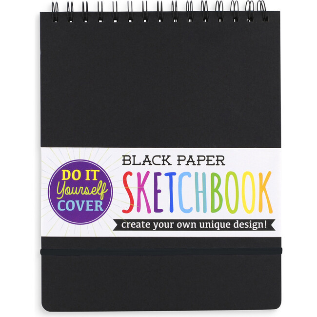 OOLY | Black DIY Cover Sketchbook | Maisonette | Maisonette