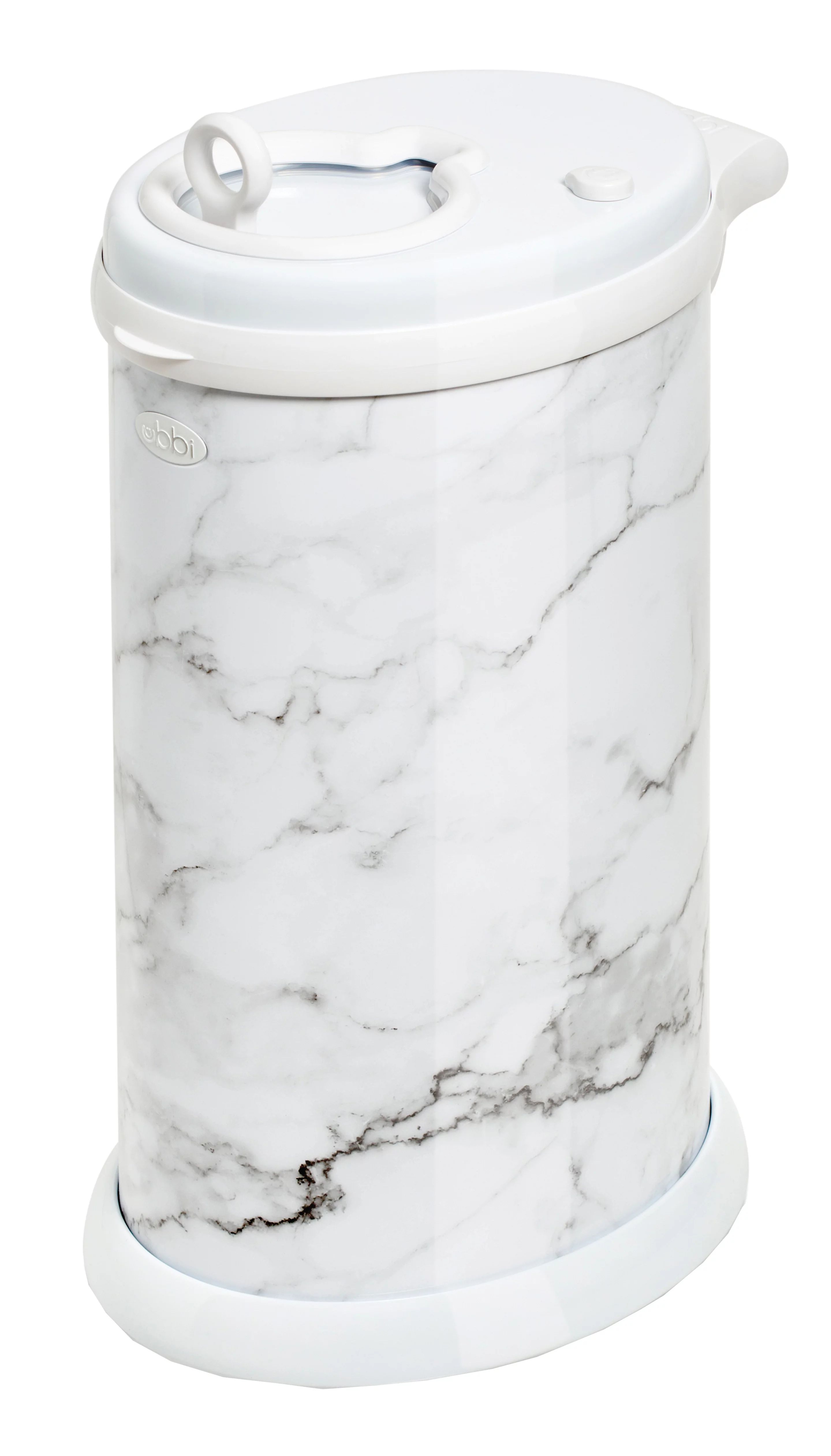Ubbi Steel Odor Locking, No Special Bag Required, Registry Must-Have Diaper Pail, Marble | Walmart (US)