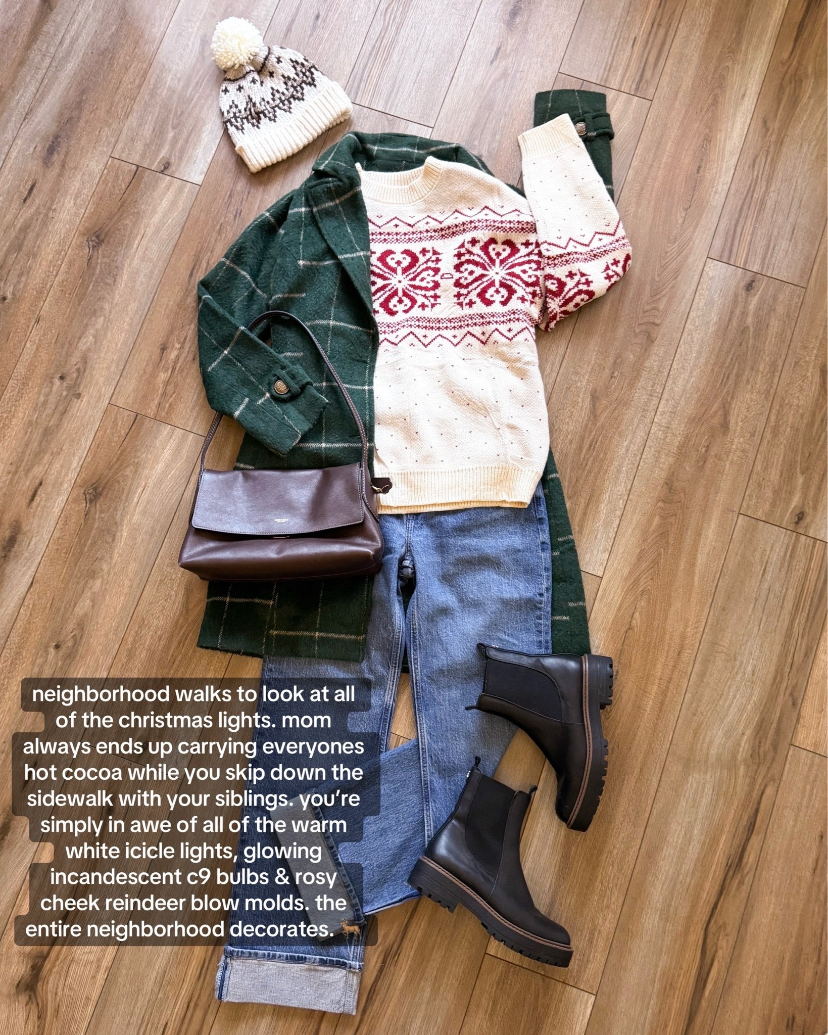 90s christmas inspired outfits