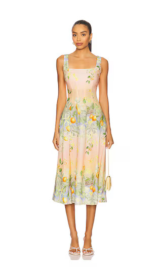 Sienna Dress in Coastal Grove Sunset | Revolve Clothing (Global)