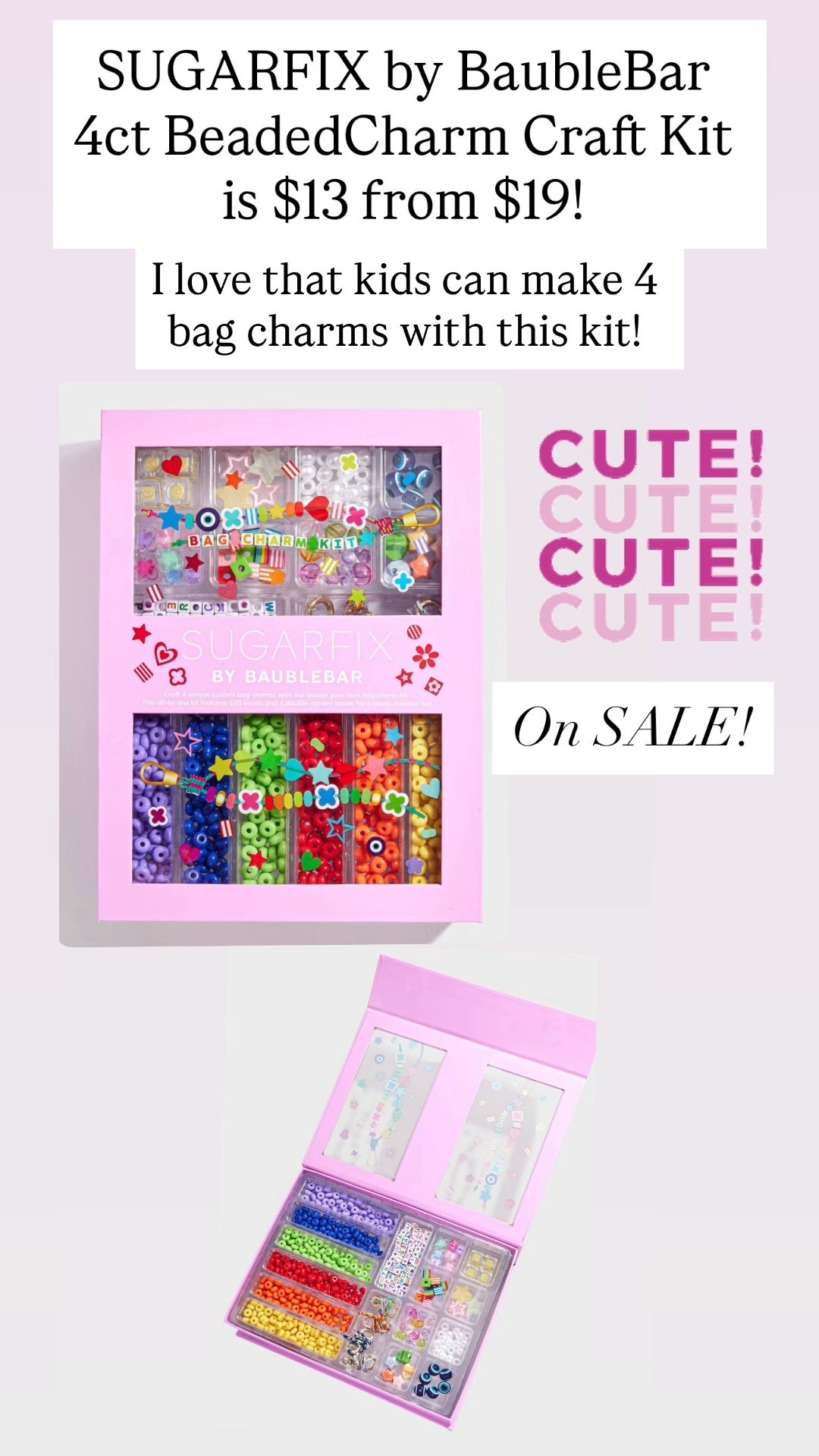 I love this bag charm kit for kids! On sale!! 

#LTKGiftGuide #LTKHoliday #LTKKids