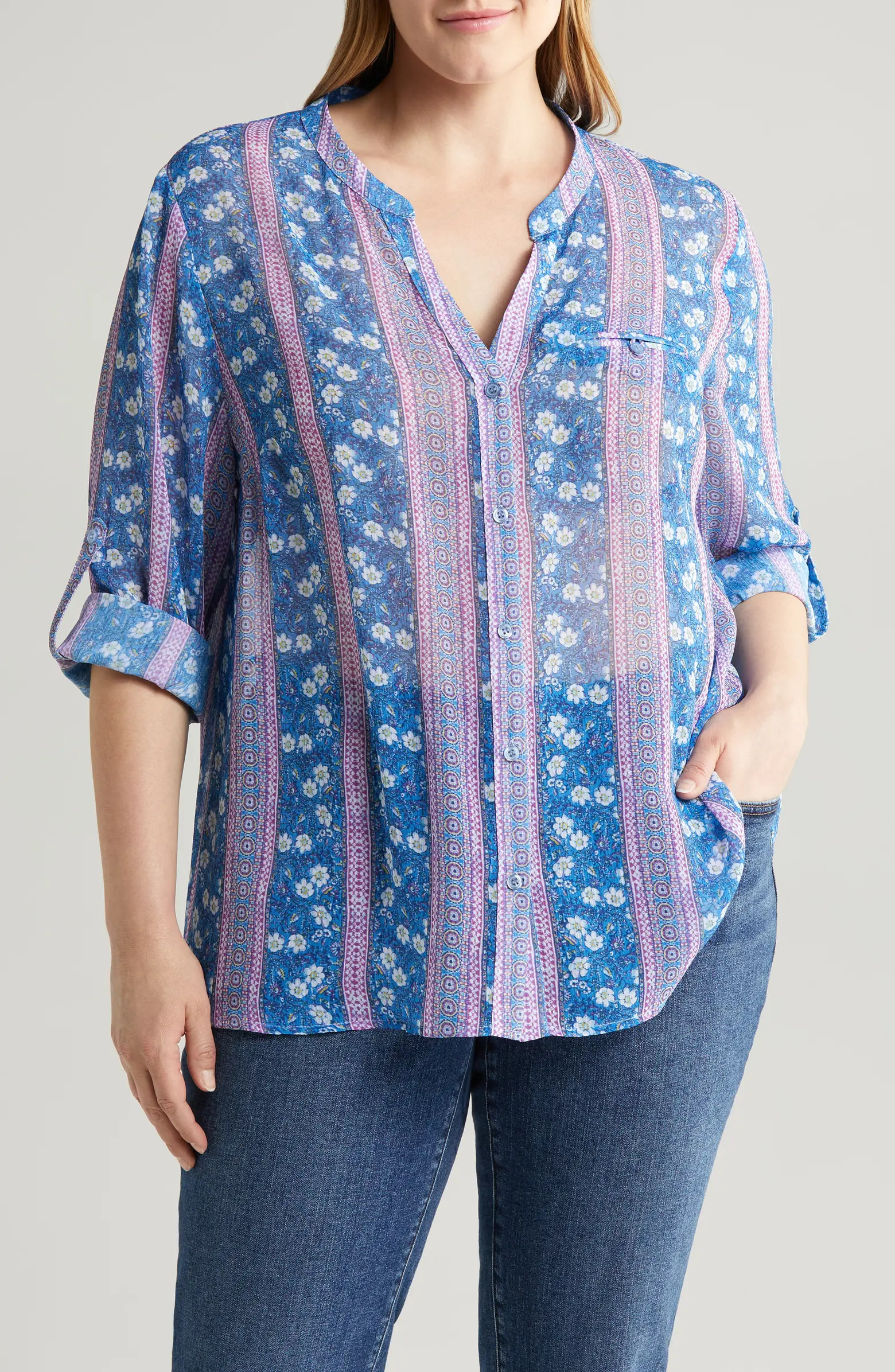 Jasmine Roll Sleeve Top | Nordstrom