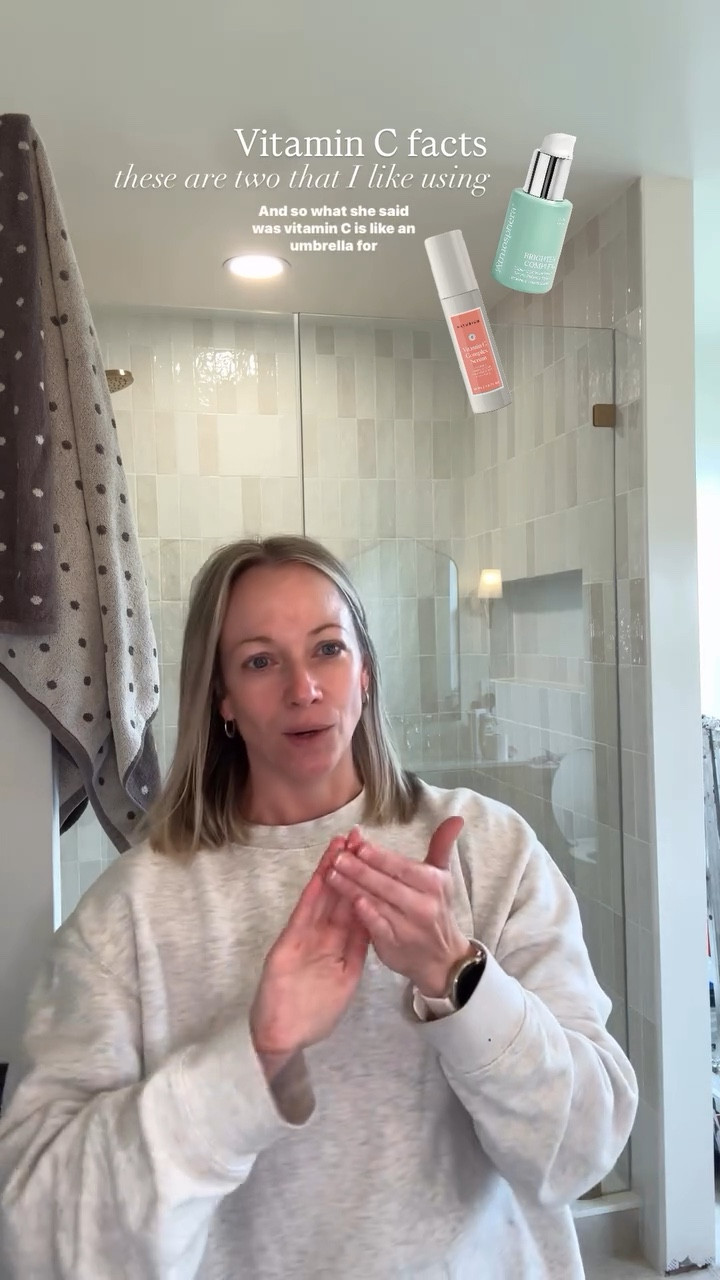 Vitamin c is like an umbrella for your face! 🥰☂️ don’t skip this step in your skincare routine. I linked a few below, including the Naturium.

#LTKBeauty #LTKgrwm #LTKselfcare