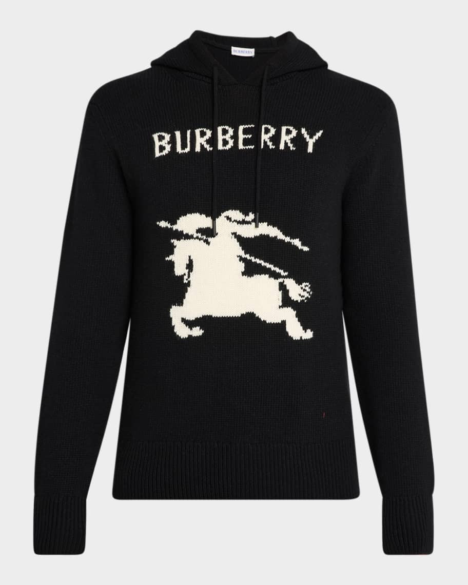 Burberry Men's EKD Knit Hoodie | Neiman Marcus