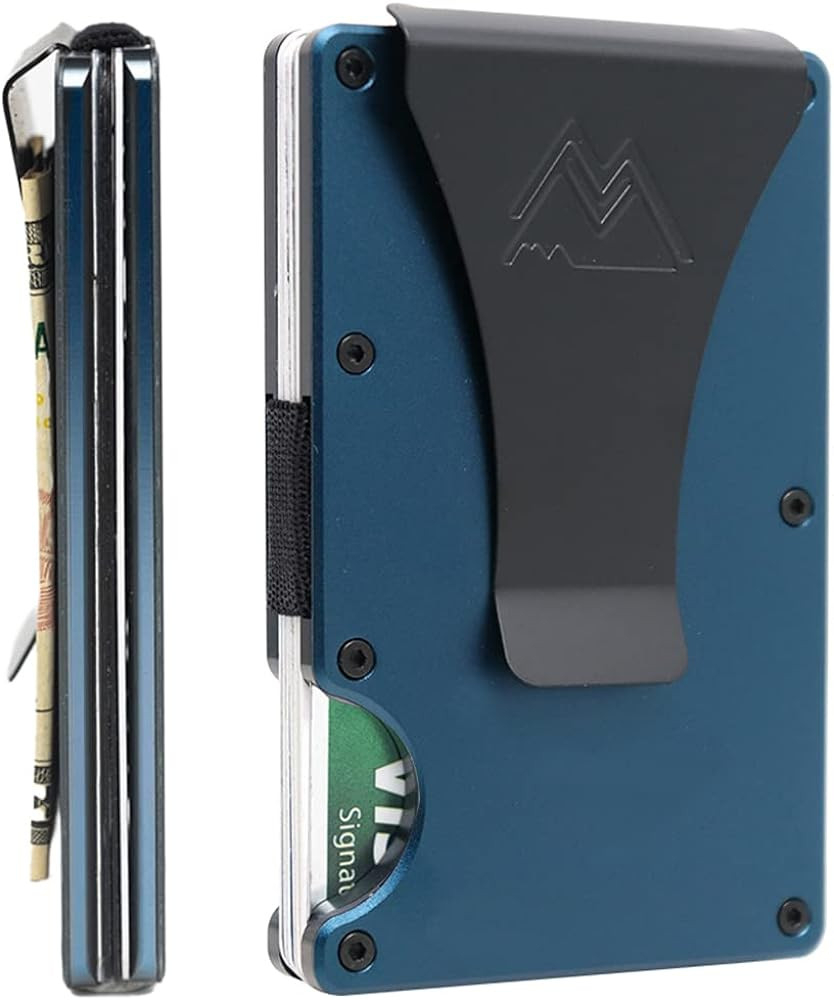 Mountain Voyage Co Minimalist Wallet for Men & Women - Slim RFID Wallet, Scratch Resistant, Credi... | Amazon (US)