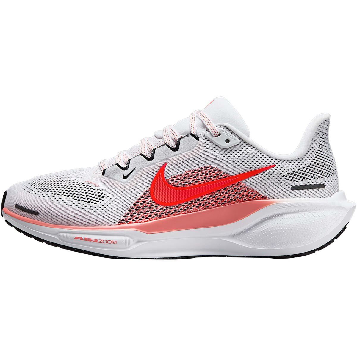 Nike Pegasus 41 Running Shoe - Women's White/Bright Crimson-Magic Ember-Black, 10.0 | Backcountry